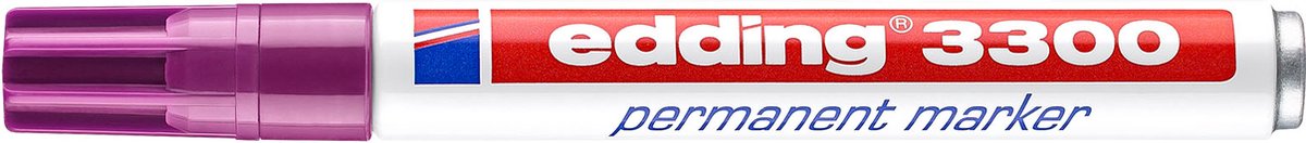 Permanent marker Edding 3300-20 magenta
