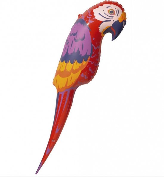 Opblaasbare papegaai 120 cm