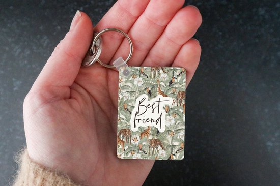 Porte-clés - Citations - BFF - Best ami - Proverbes - Distribution de cadeaux - Plastique - Cadeaux Sinterklaas - Distribution de cadeaux pour enfants - Cadeaux de chaussures - Petits cadeaux