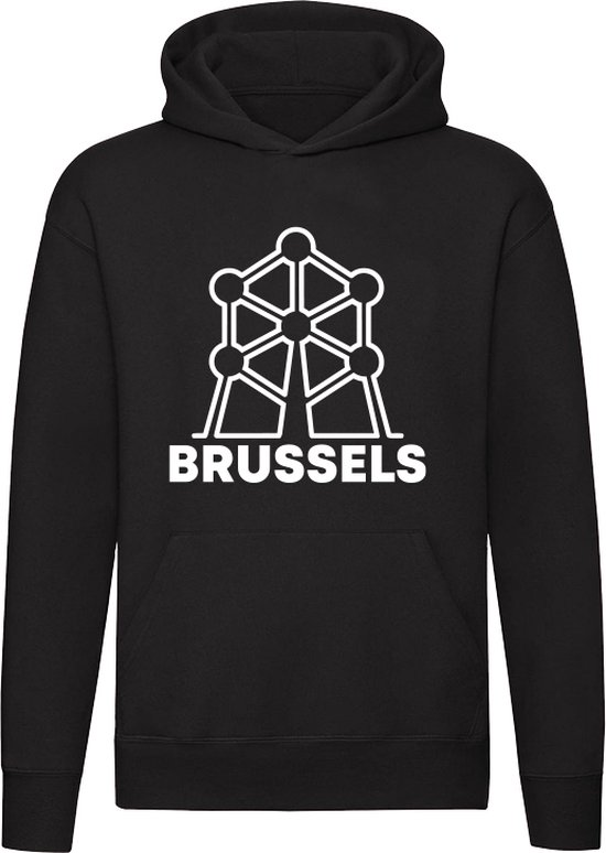 Brussel Hoodie | Trui | Atonium | Sweater | Unisex | kado | vakantie