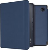 iMoshion Slim Hard Case Book type cover pour Kobo Libra 2 - Bleu Foncé