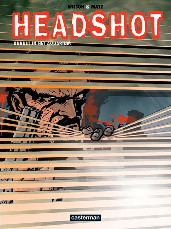 Cover van het boek 'Headshot 3 onrust in het aquarium' van  Matz