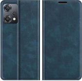 Cazy OnePlus Nord CE2 Lite Hoesje - Portemonnee Book Case - Kunstleer - Blauw