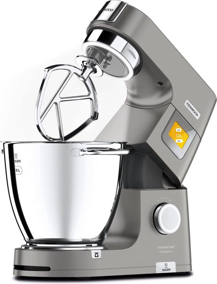 Bol.com Kenwood Titanium Chef Patissier XL KWL90.004SI - Keukenmachine - 1400 W aanbieding