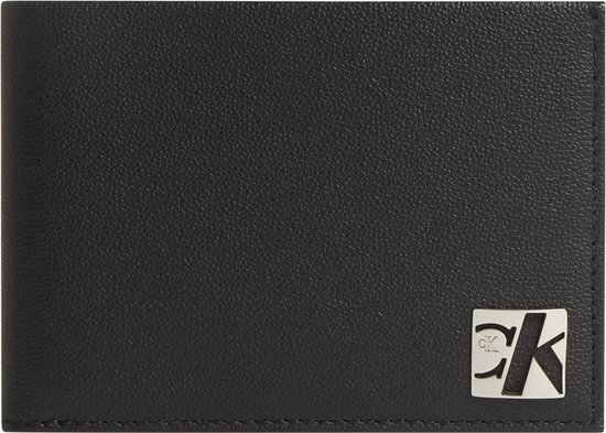 Calvin Klein - Plaque bifold XL - RFID - heren - black (!!let op: geen kleingeld vak!!)