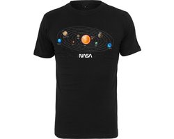 Mister Tee NASA - NASA Space Heren T-shirt - XS - Zwart