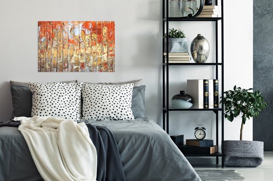 Poster Mur - Peinture - Brique - 60x40 cm