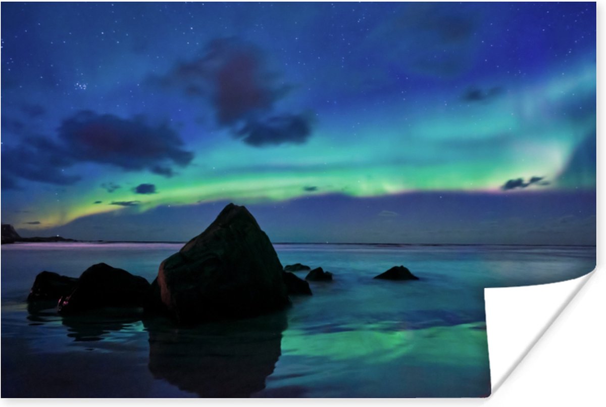 Poster Lucht - Landschap - Aurora - 30x20 cm