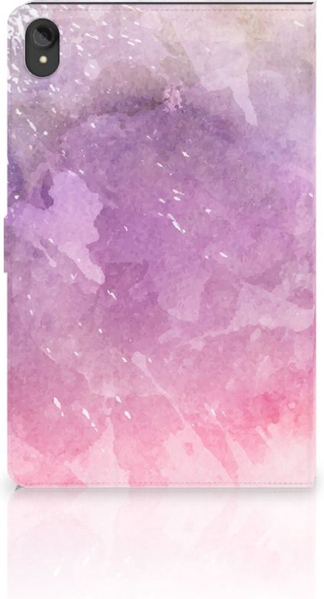 Hoes Lenovo Tab P11 | P11 Plus Pink Purple Paint