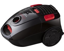 Sencor SVC 6001BK - Stofzuiger - 700W - HEPA-filter - XXL telescopische buis - Zwart/rood