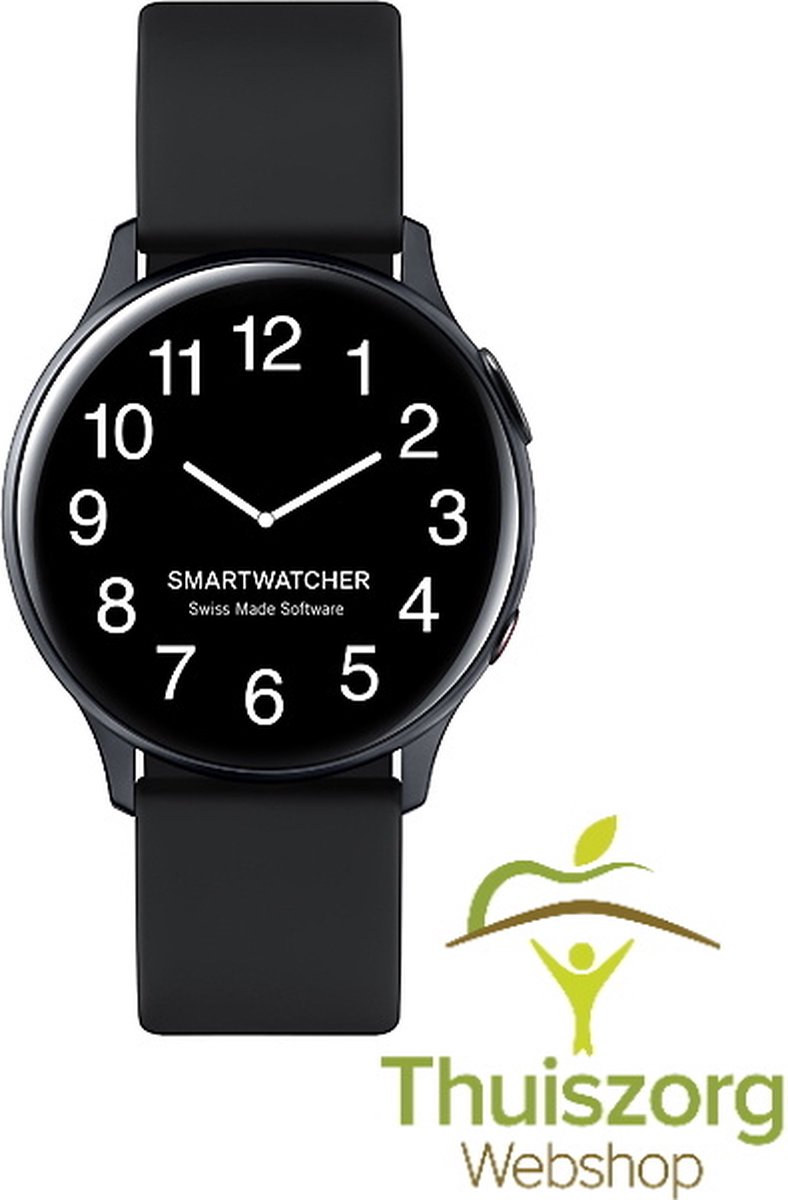Smartwatcher Noodoproep horloge- Spirit - Black