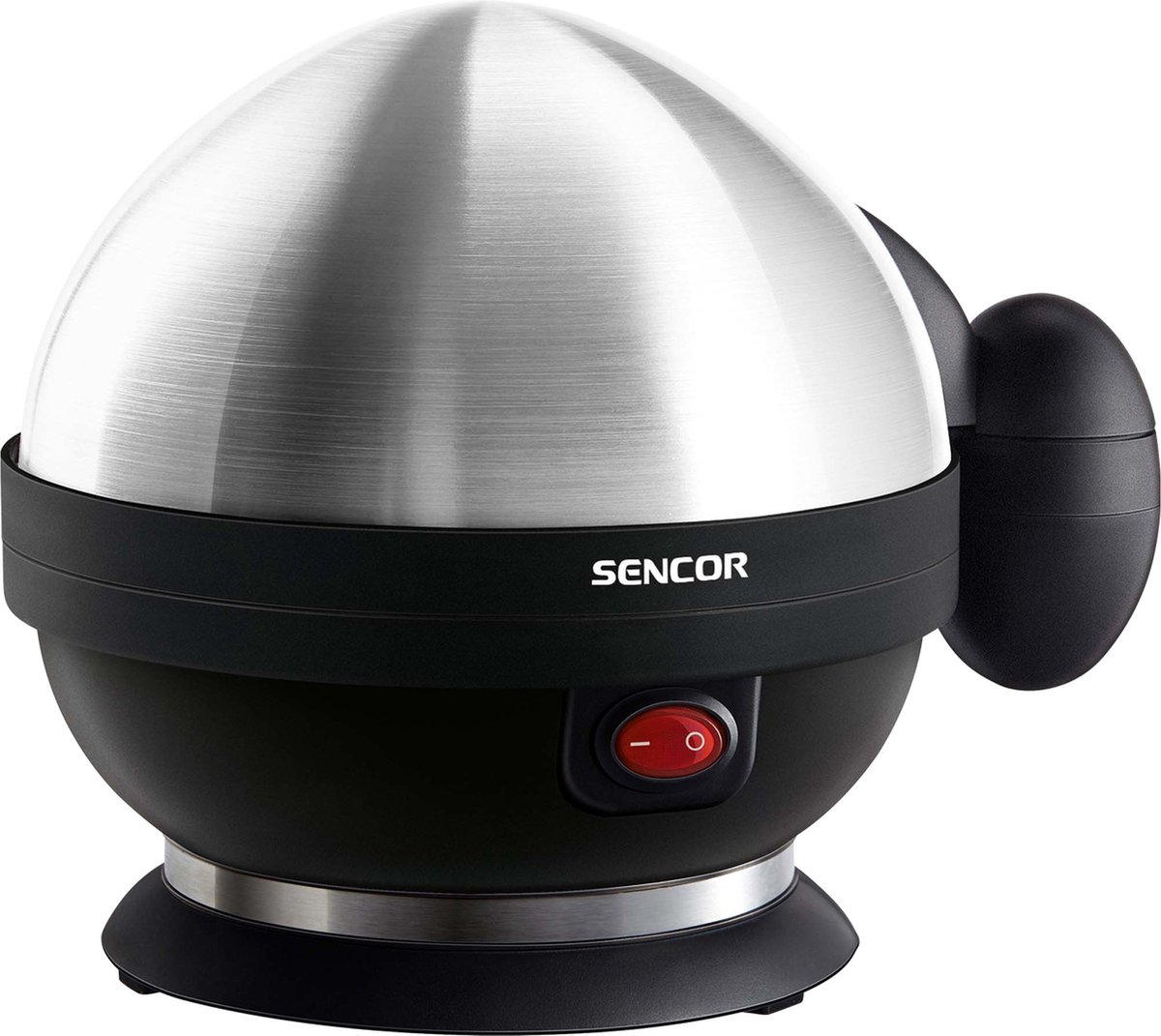 Bol.com Sencor SEG 720BS - Eierkoker - Zwart RVS aanbieding