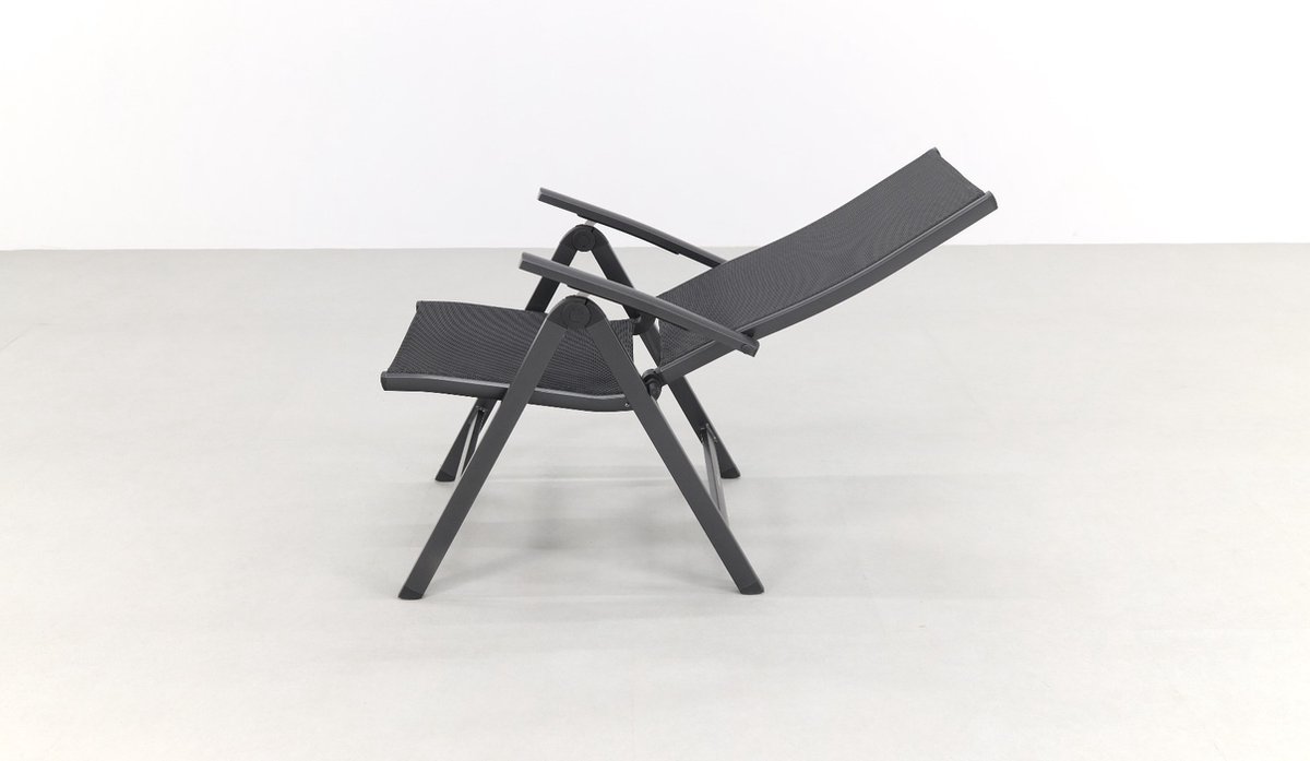 Kettler Easy chaise de jardin réglable - Anthracite