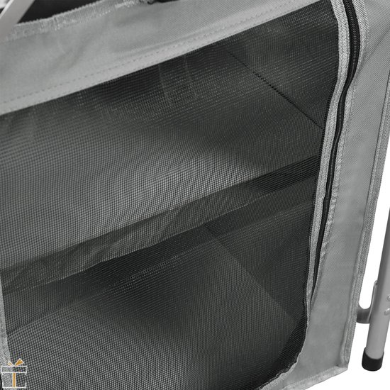 Happyment® Campingkeuken Inklapbaar - 2 in 1 - Camping kast - Kooktafel - Kampeer buitenkeuken - Opvouwbaar van Merkloos — afbeelding 4