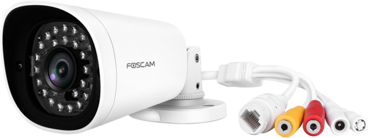 Foscam G4EP Beveiligingscamera - Buiten Camera - Power over Ethernet - 4 MP Super HD - IP66 - Wit – foto 6