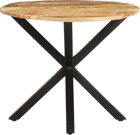 VidaXL Table D'Appoint Jardin Bois Teck Massif 90x49.7x36 Cm - Rectangulaire Extérieur Résistante