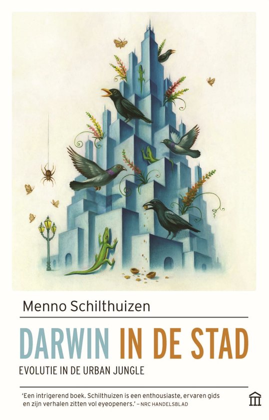 Boek cover Darwin in de stad van Menno Schilthuizen (Paperback)