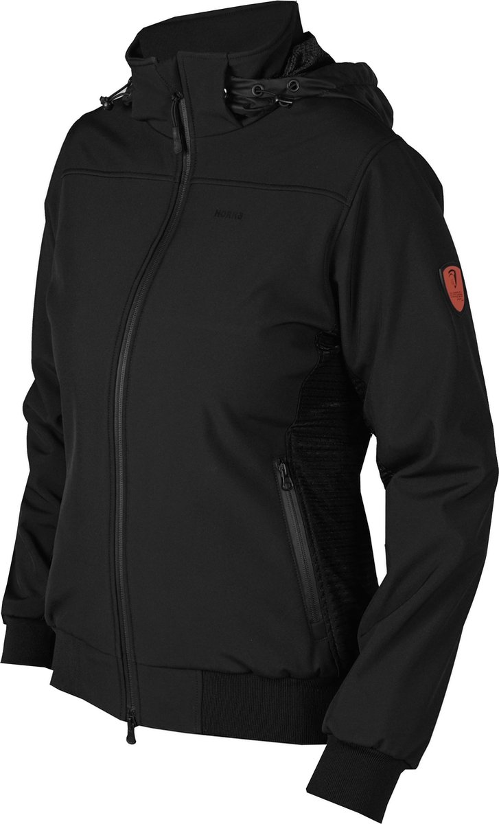 Horka Softshell Jas Epic Dames Polyester Zwart Mt S