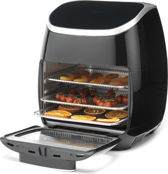 Trebs 99364 - Multifunctionele hetelucht oven - Zwart