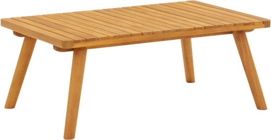 vidaXL Ensemble de salon 9 pièces avec coussins Bois d'acacia massif - Ensemble de salon - Ensembles lounge - Ensemble de jardin en bois - Ensemble de pelouse