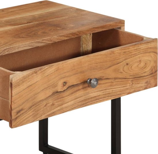 vidaXL Tv-meubel 160x30x50 cm bewerkt hout gerookt eikenkleurig