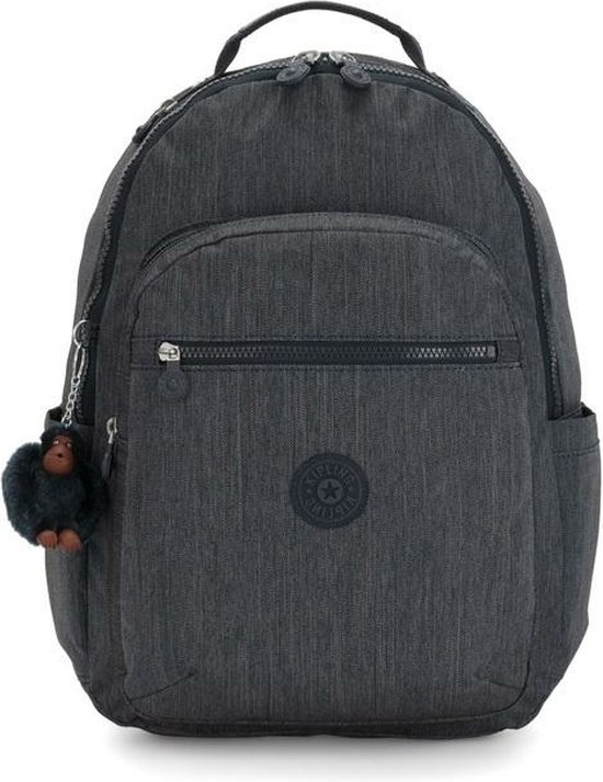 Kipling SEOUL Rugzak 27 Liter 15 inch laptopvak Marine Navy bol