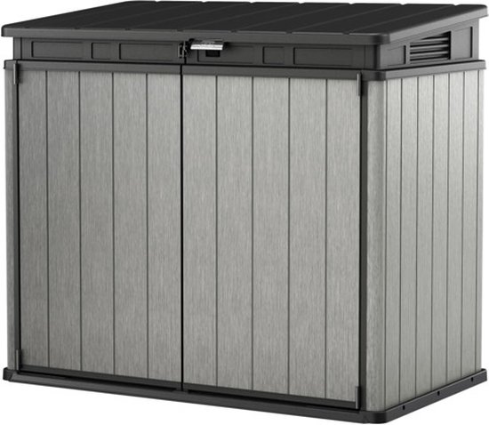 Keter Elite-Store Tuinkast - 120L - 139.5x77x120 cm - DECO Grijs