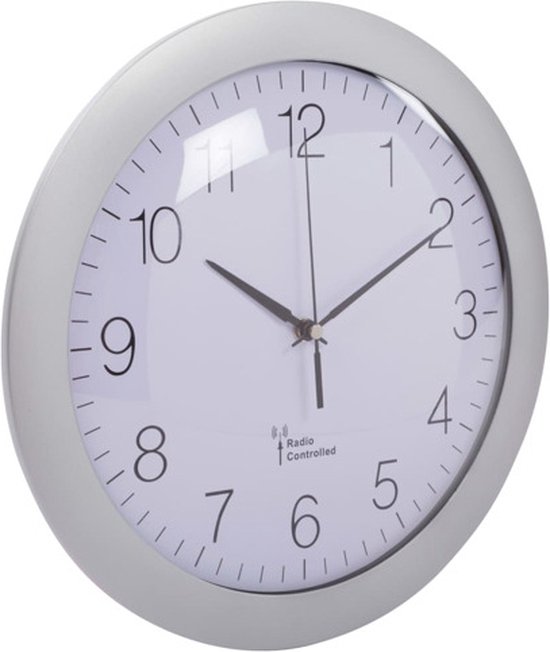 Tyme Wandklok 30cm Klok modern - Analoog - Stil Uurwerk