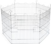 Beeztees - Konijnenren - 6 Panelen - 66,5x58 cm, diam. 100 cm