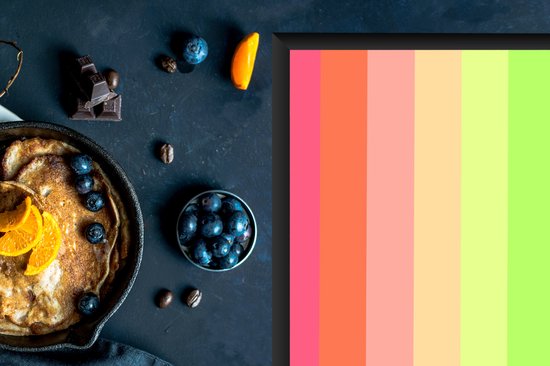 KitchenYeah® Inductie beschermer 77x59 cm - Regenboog - Patronen - Pastel - Kookplaataccessoires - Afdekplaat voor kookplaat - Inductiebeschermer - Inductiemat - Inductieplaat mat