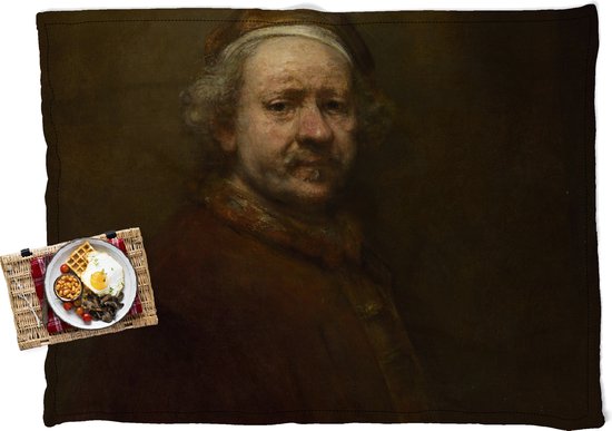 Picknickkleed - Buitenkleed - Zelfportret - Schilderij van Rembrandt