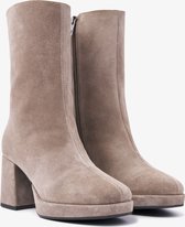 VIA VAI Alexis Ziva Enkellaarsjes - Beige - Maat 38 | bol.com