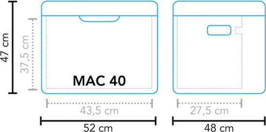 Mestic MAC-40 absorptie koelbox - 42 liter van Mestic — afbeelding 4