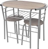 vidaXL - Ontbijtbarset - MDF