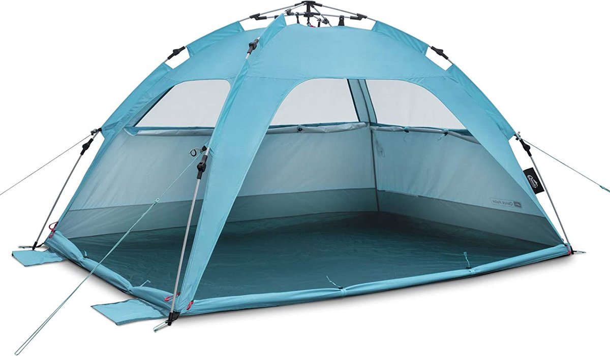 CGPN - Quick Palm Beach Tent UV Protection (UV80 according to UV Standard 801), quickly set up (Quick-Up System)