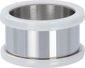 iXXXi - Basisring Ceramic - Zilverkleurig - 12 mm - maat 17