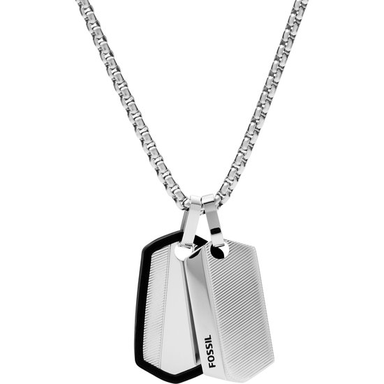 Fossil Vintage Casual JF03996040 Collier pour homme