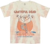 Grateful Dead - Sugar Magnolia Heren T-shirt - 2XL - Wit
