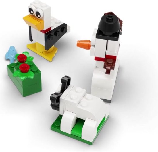 Ongelofelijk dodelijk fusie LEGO Classic Creatieve Witte Stenen - 11012 | bol.com