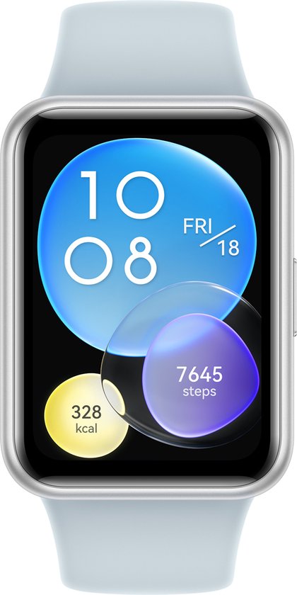 Huawei Watch Fit 2 Active - Smartwatch - 10 dagen batterijduur - Blau