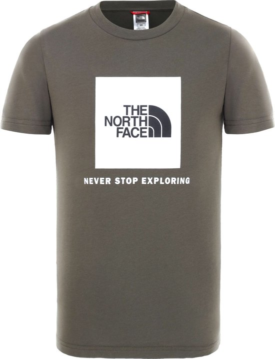 The North Face Face Box T-Shirt Unisexe - Taille 164 | bol.com