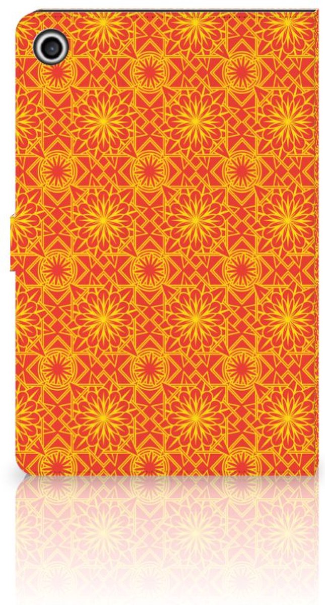 Lenovo Tab M10 Plus 3rd Gen 10.6 inch Tablet Hoes Batik Oranje
