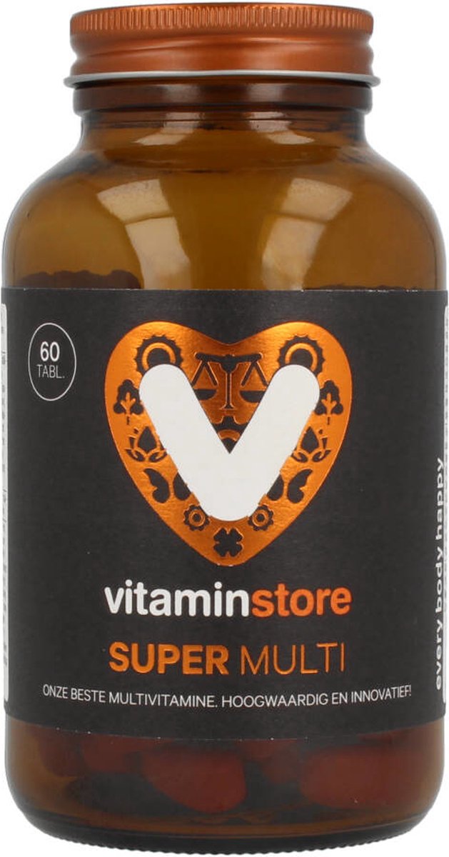 Goedkoopste Vitaminstore - Super Multi (multivitamine) - 60 tabletten