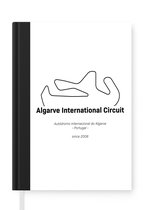 Notitieboek - Schrijfboek - Formule 1 - Portugal - Circuit - Notitieboekje klein - A5 formaat - Schrijfblok - Cadeau voor man