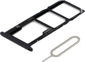 MMOBIEL Sim / SD Tray Kaart Houder Nano Slot voor Huawei Y7 2019 - MIDNIGHT BLACK