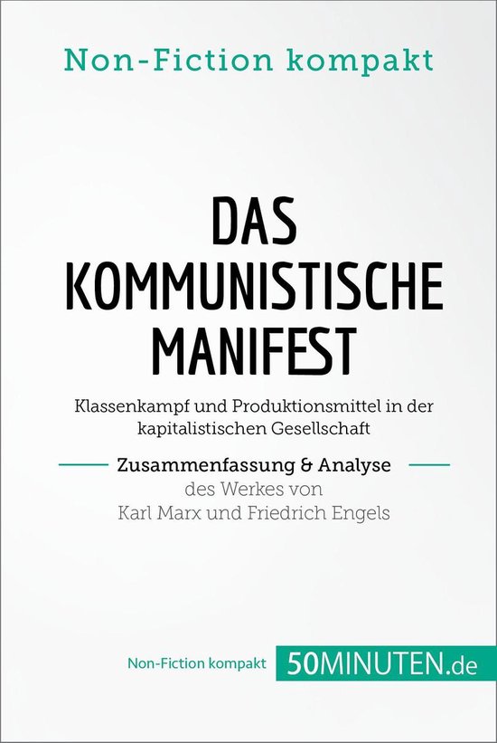 Non-Fiction kompakt - Das Kommunistische Manifest. Zusammenf ... - cover