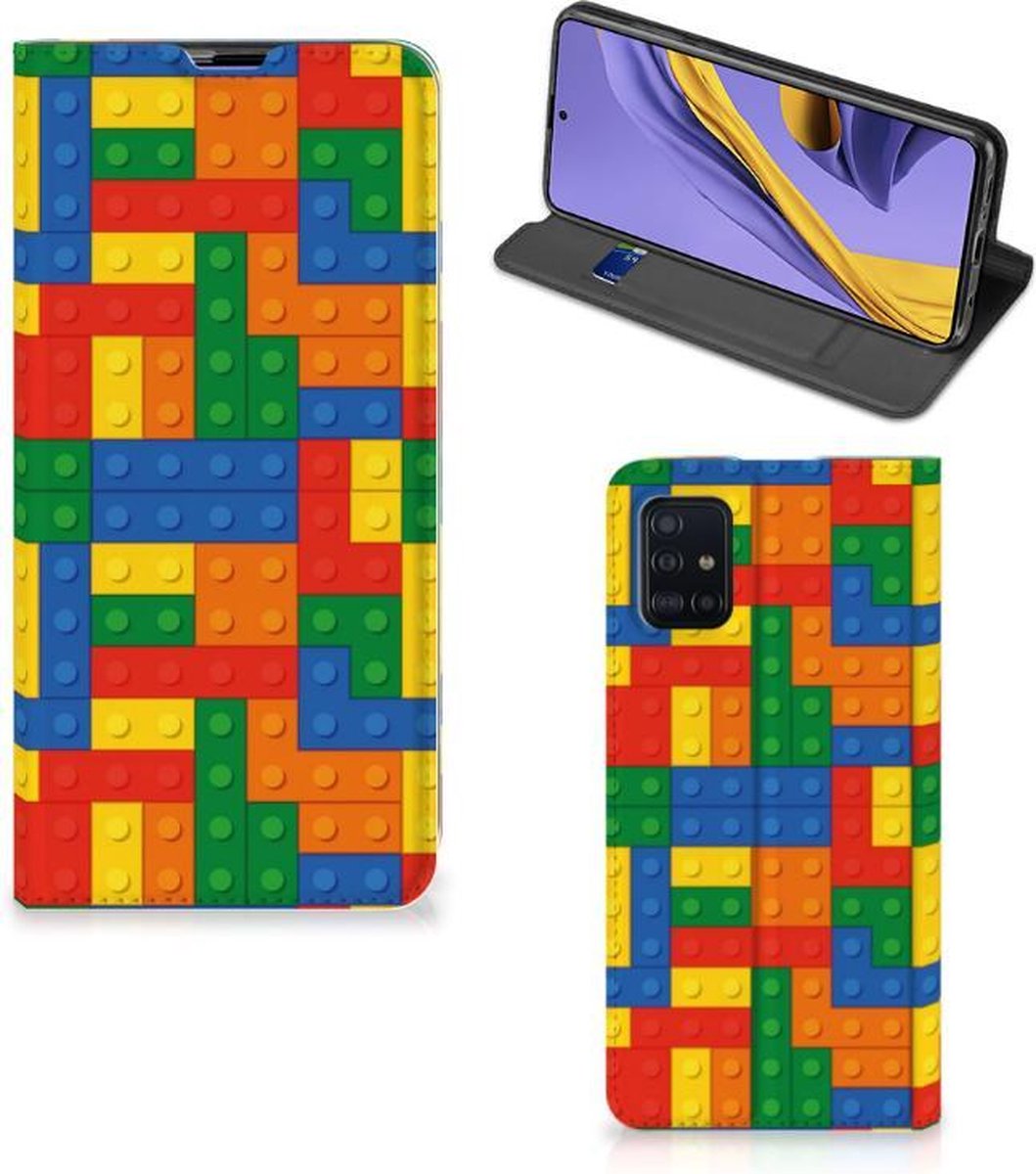 Samsung Galaxy A51 Hoesje met Magneet Blokken