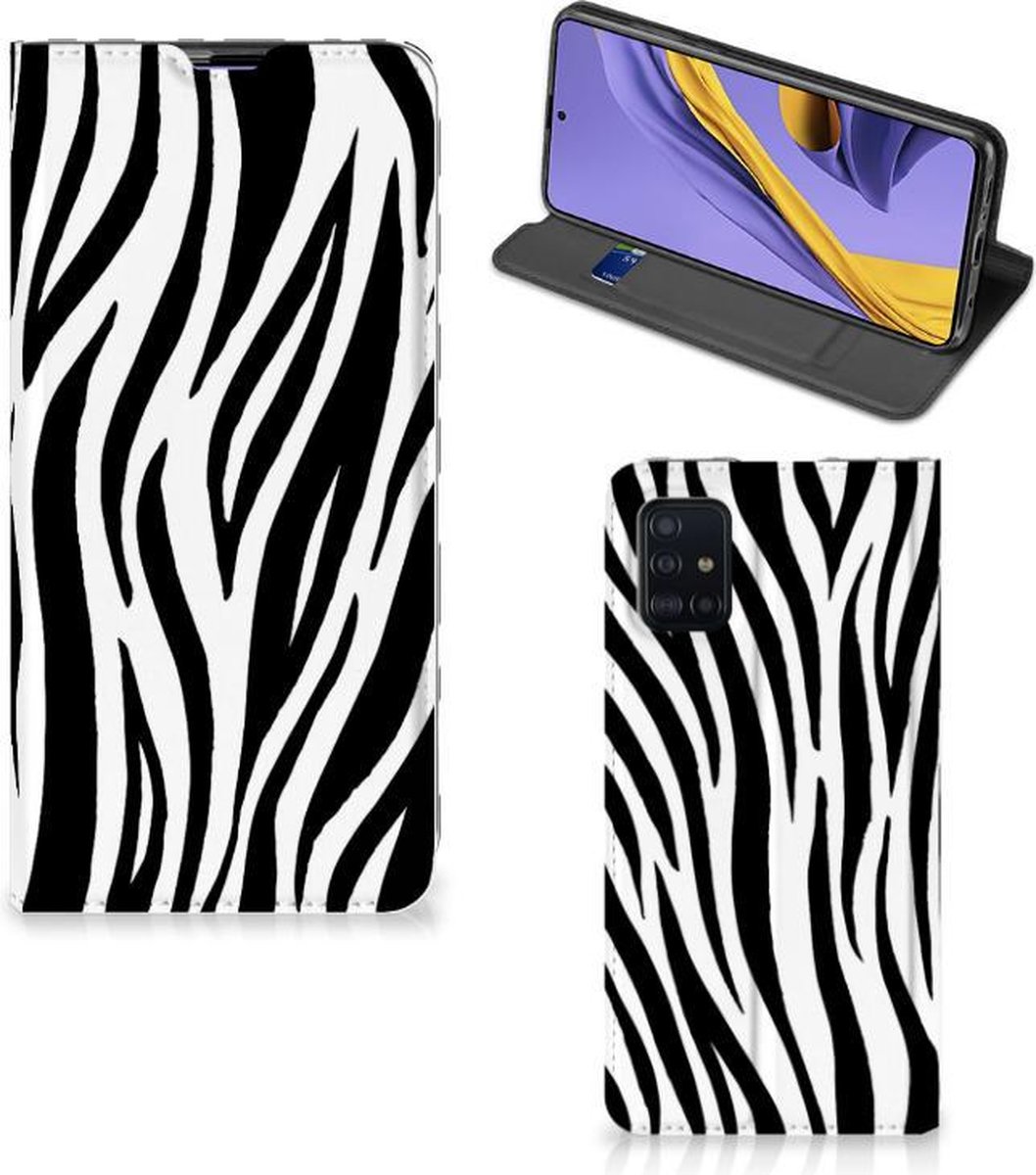 Samsung Galaxy A51 Hoesje maken Zebra