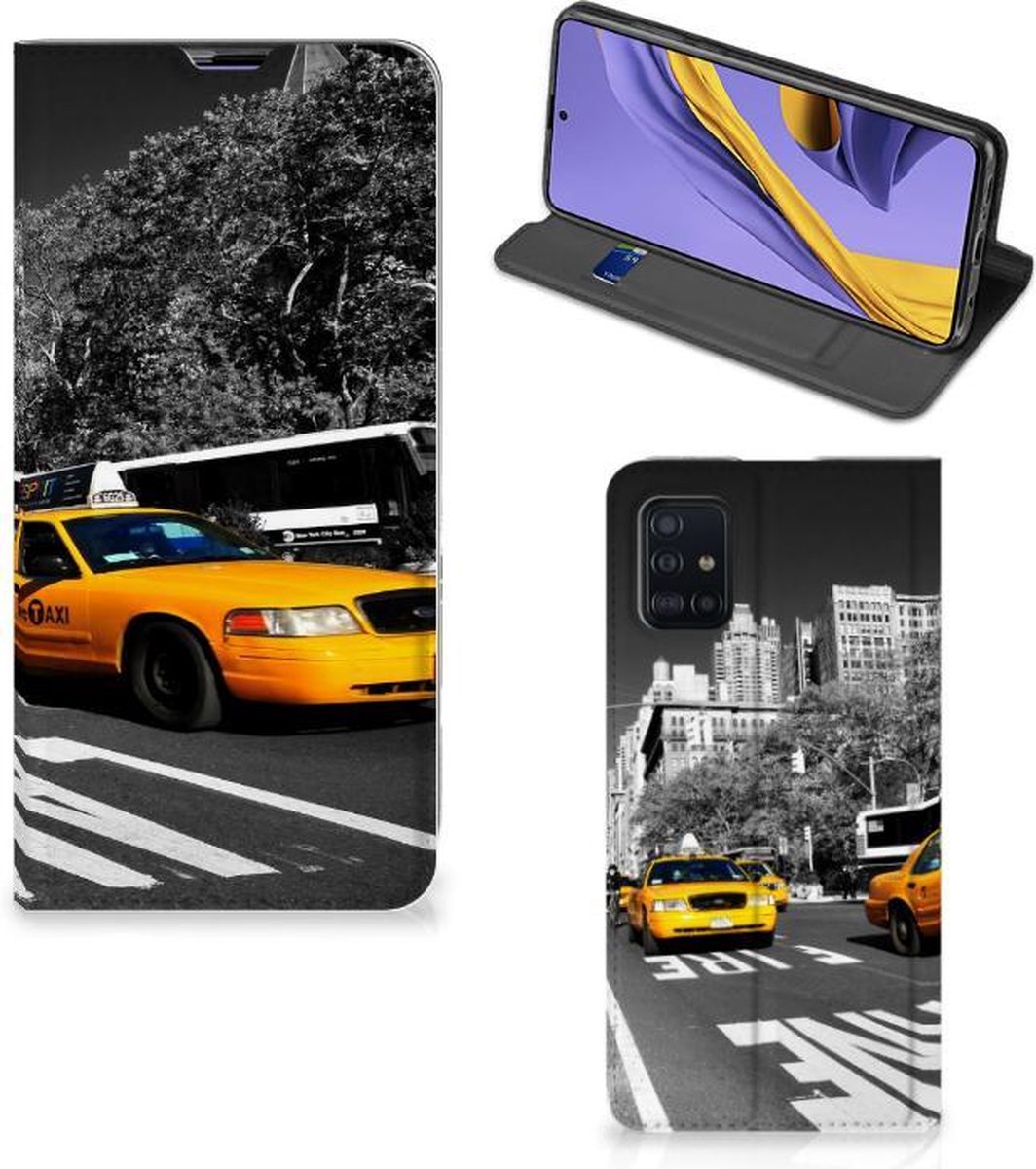 Samsung Galaxy A51 Book Cover New York Taxi
