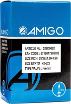 AMIGO Binnenband 28/29 X 1.60-1.90 (42-622) Fv 48 Mm